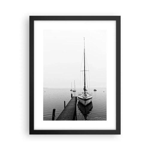 Plakat w czarnej ramie - Gotowy do drogi - 30x40 cm