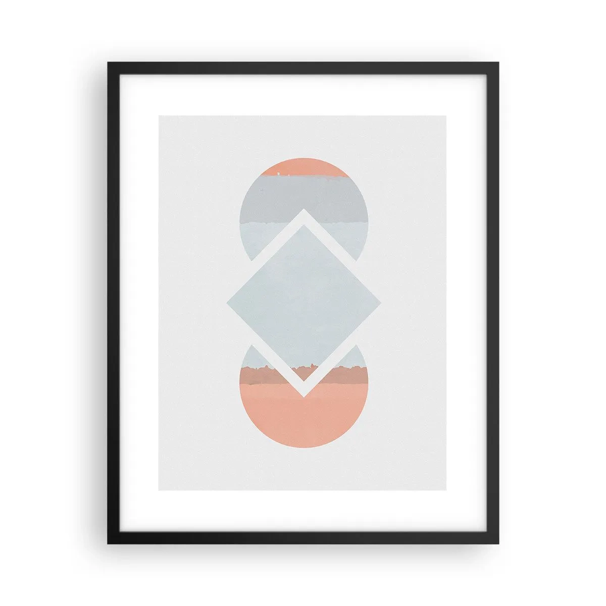 Plakat w czarnej ramie - Sytuacja jest jasna - 40x50 cm