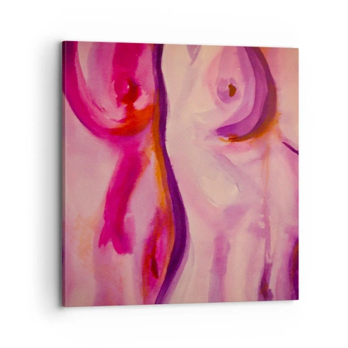 Obraz na płótnie - Oda do kobiecości - 70x70 cm