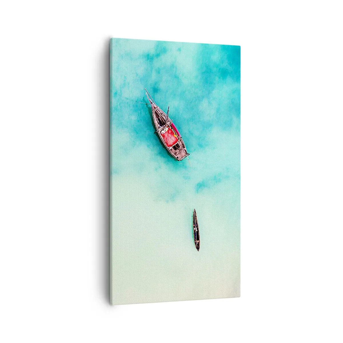 Obraz na płótnie - Bo na plażach Zanzibaru, kiedy nadmiar wód… - 55x100 cm