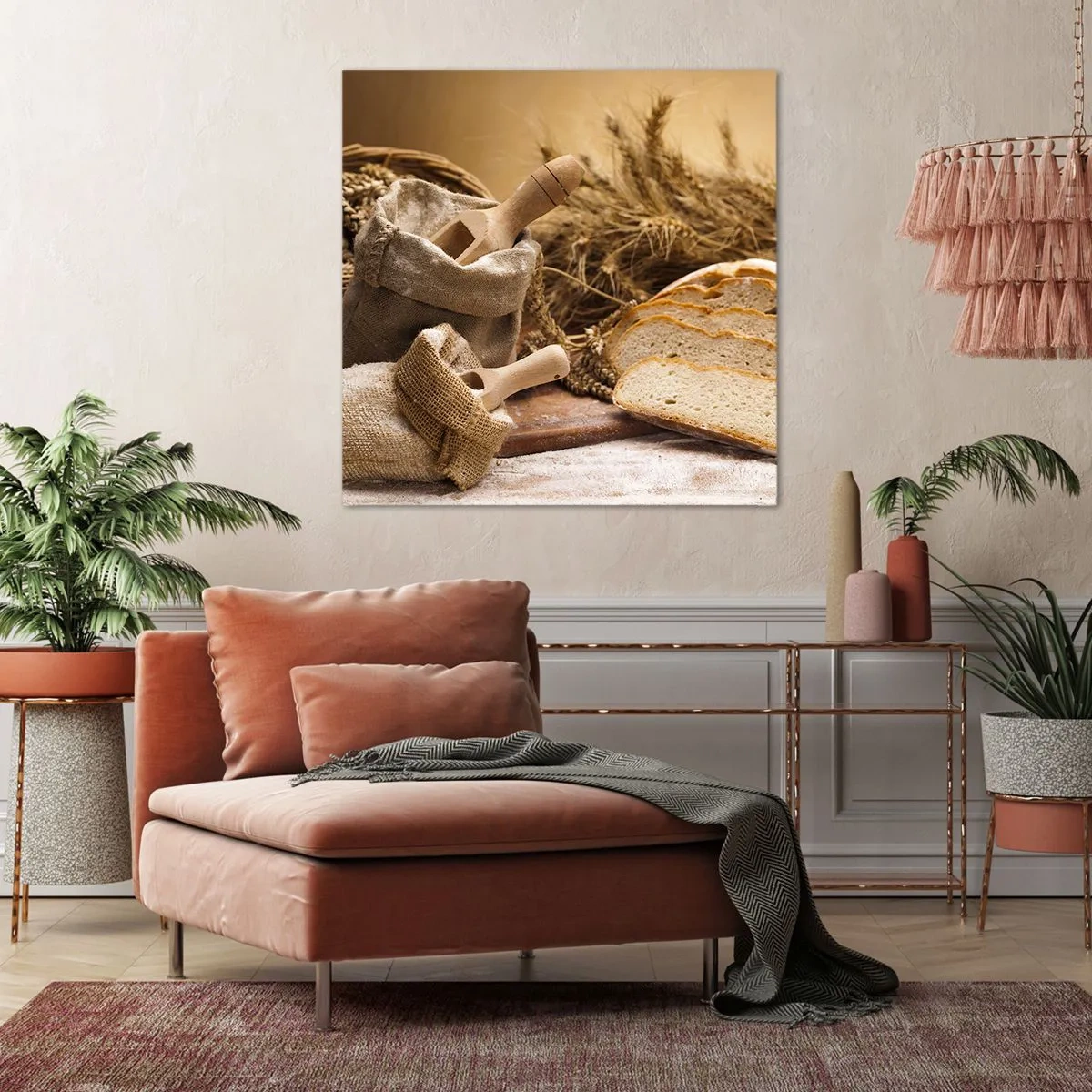 Obraz na płótnie - Jak nożem uciął - 70x70 cm