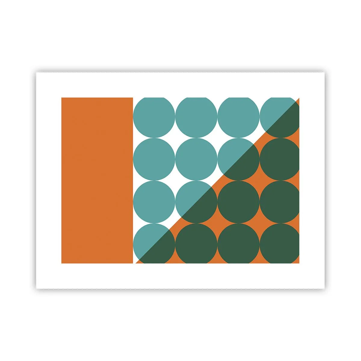 Plakat - W górę i na skos - 40x30 cm