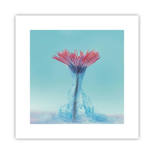 Plakat - W ożywczym objęciu - 30x30 cm