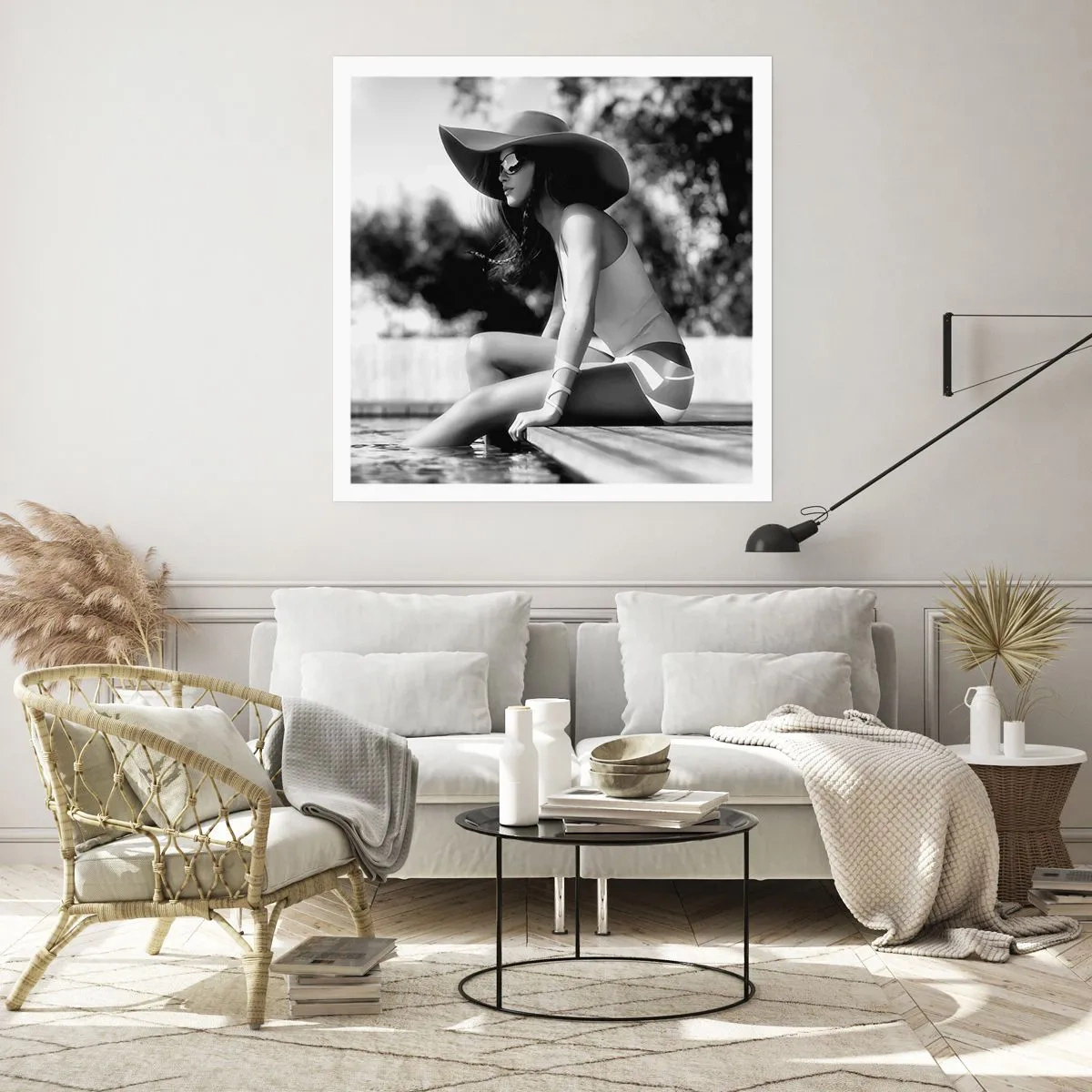 Plakat - Letnie marzenie - 30x30 cm