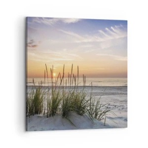 Obraz na płótnie - Popatrz, pomyśl, poczuj - 60x60 cm