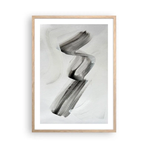 Plakat w ramie jasny dąb - Od niechcenia dla zabawy - 50x70 cm