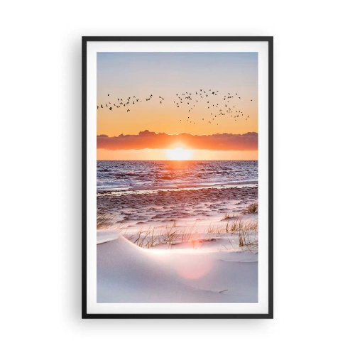 Plakat w czarnej ramie - Pejzaż horyzontalny - 61x91 cm