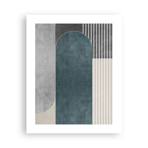 Plakat - Kompozycja na poziomie - 40x50 cm