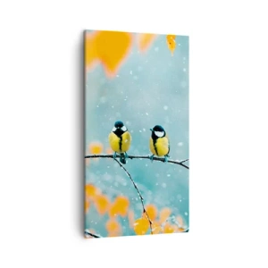 Obraz na płótnie - Ptasie plotki - 45x80 cm