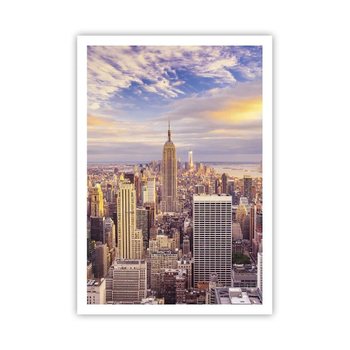 Plakat - Sięgnąć samych chmur - 70x100 cm