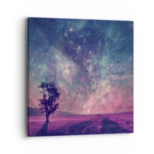 Obraz na płótnie - Pod magicznym niebem - 40x40 cm