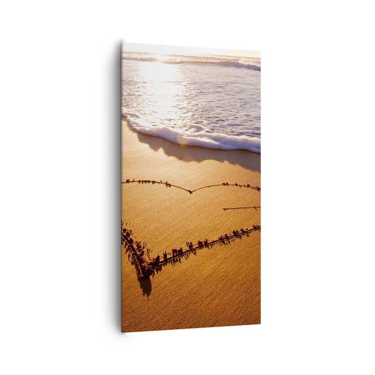 Obraz na płótnie - Wakacyjne wyznanie - 65x120 cm