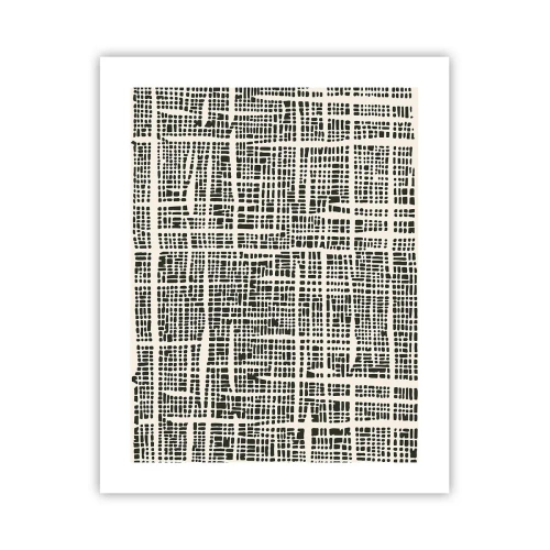 Plakat - Kompozycja utkana - 40x50 cm
