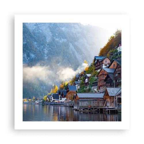 Plakat - Alpejskie klimaty - 50x50 cm