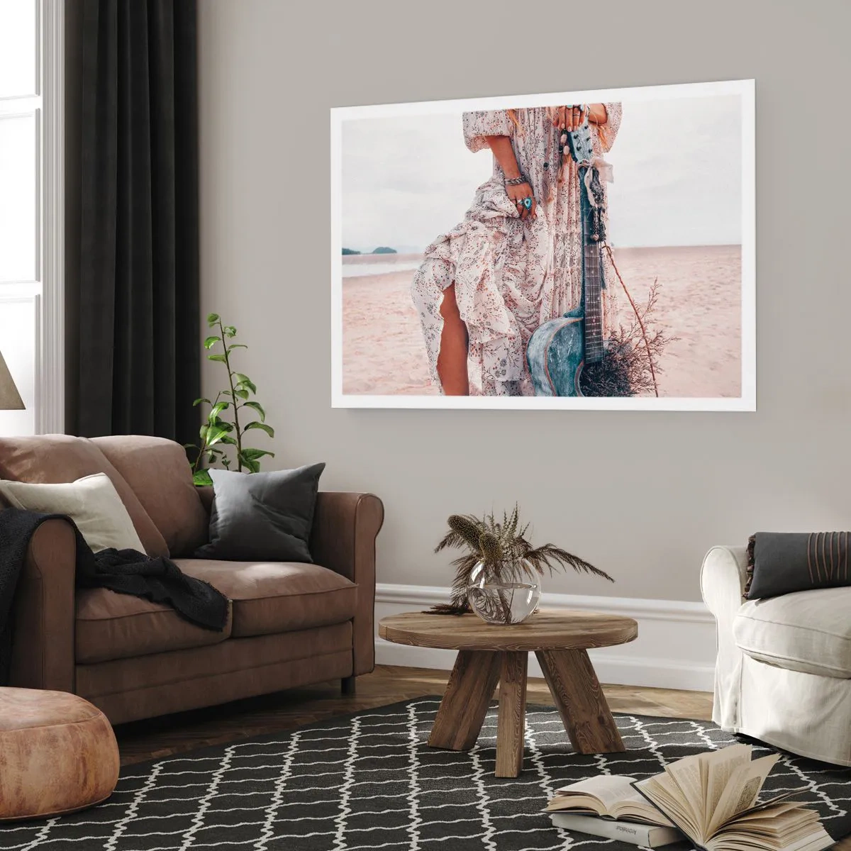 Plakat - Dzieci kwiaty w drodze - 91x61 cm
