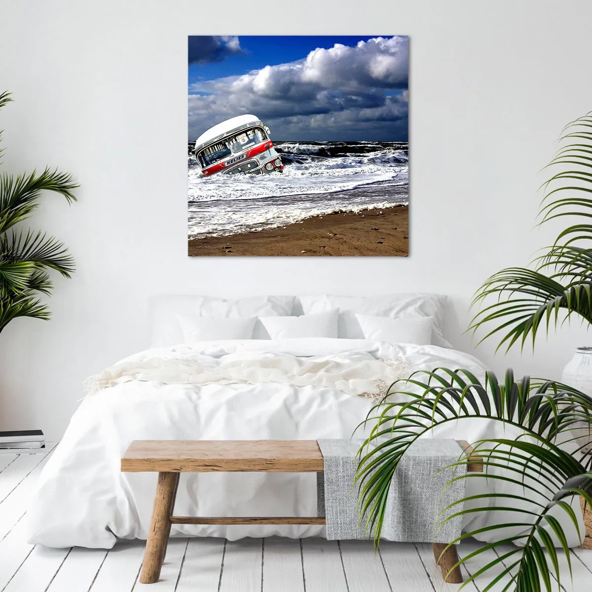 Obraz na płótnie - I co się dziwisz? - 70x70 cm