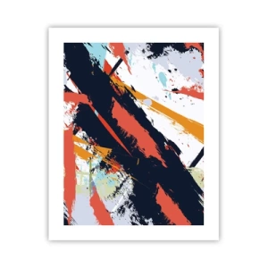 Plakat - Kompozycja dynamiczna - 40x50 cm