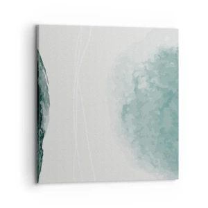 Obraz na płótnie - Spotkanie z mgłą - 70x70 cm