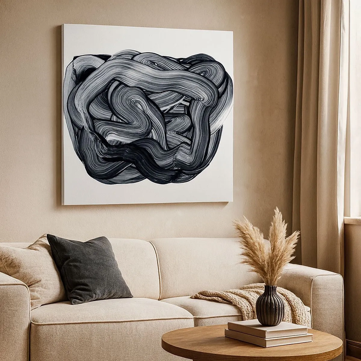 Obraz na płótnie - To nie takie proste - 30x30 cm