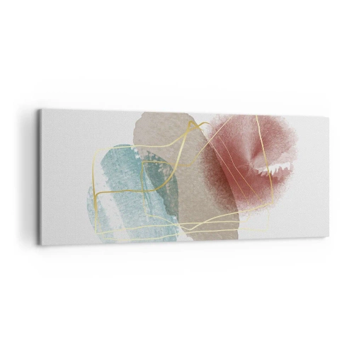 Obraz na płótnie - Korale przestrzeni - 100x40 cm