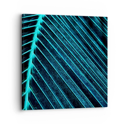 Obraz na płótnie - Faktura zieleni - 30x30 cm