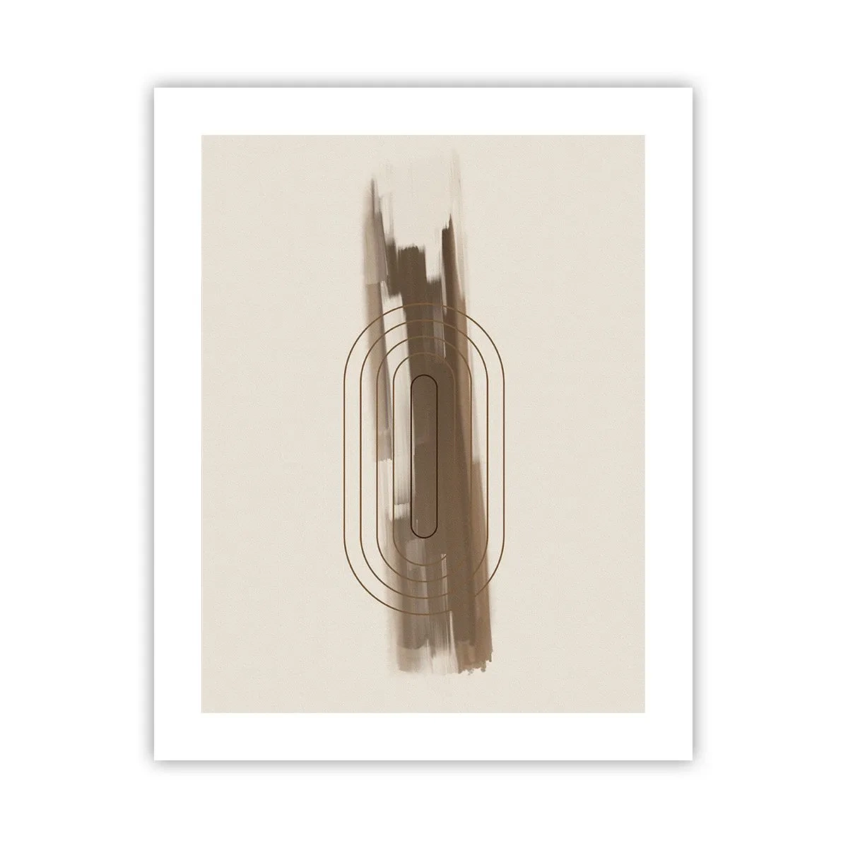 Plakat - Powiew szarości - 40x50 cm