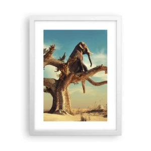 Plakat w białej ramie - Nowy punkt widzenia - 30x40 cm