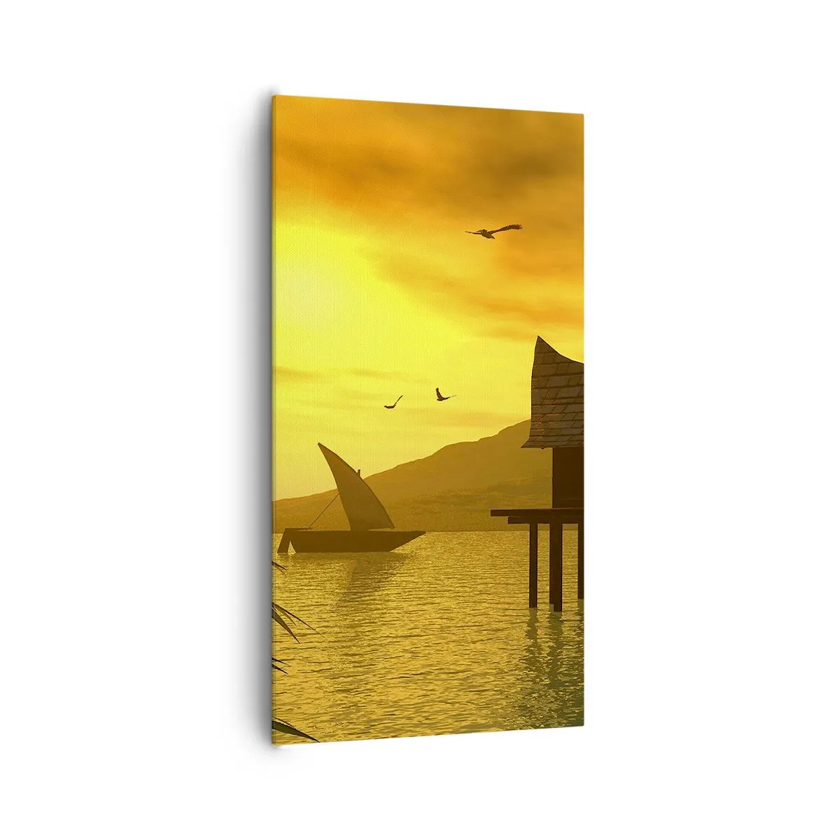 Obraz na płótnie - Upragniony spokój - 65x120 cm