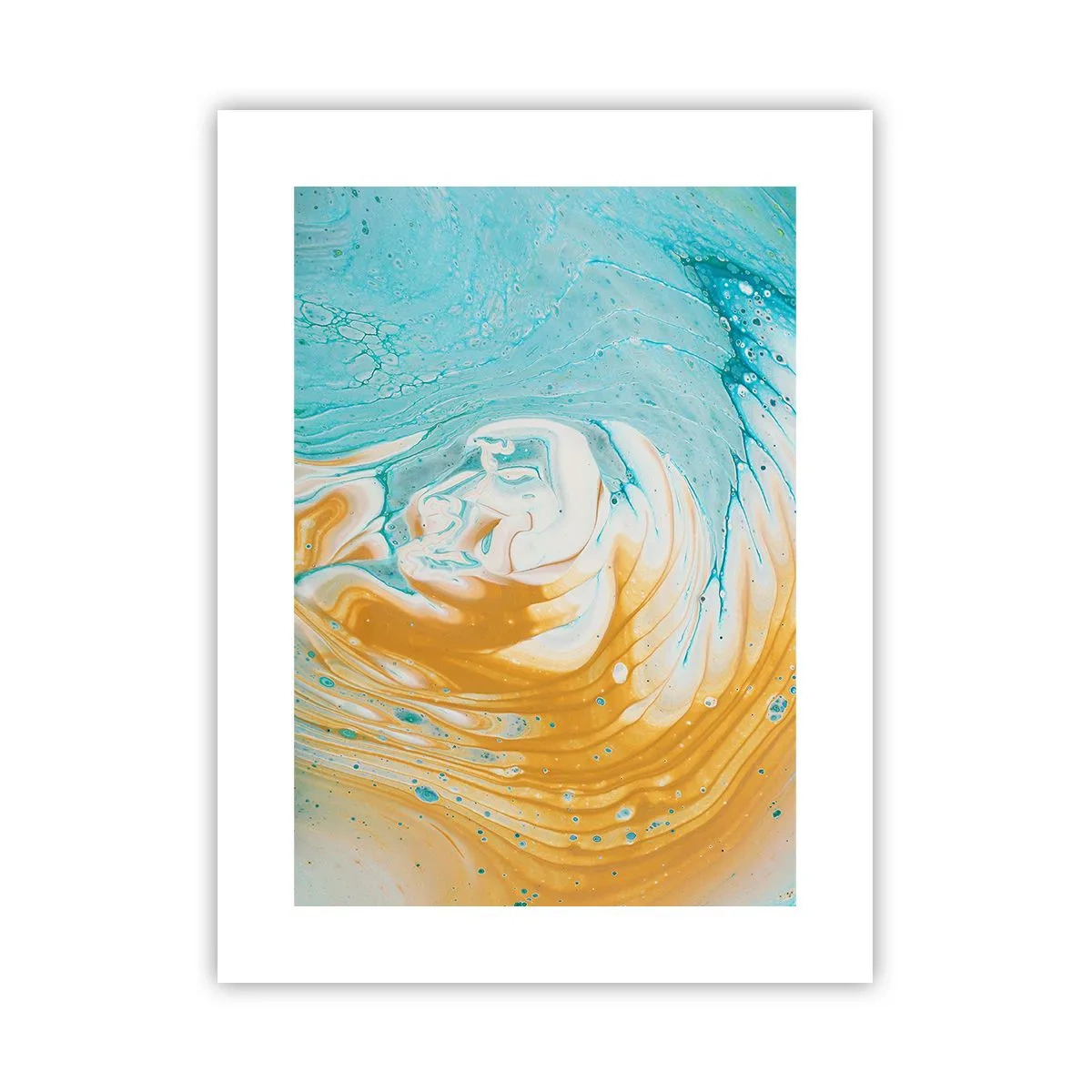 Plakat - Pastelowy wir - 30x40 cm