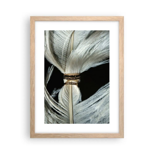 Plakat w ramie jasny dąb - ...i nie opuszczę Cię… - 30x40 cm