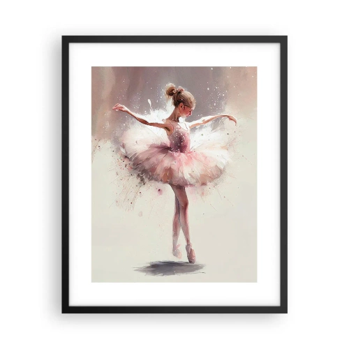 Plakat w czarnej ramie - Jak młody ptak - 40x50 cm