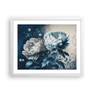 Plakat w białej ramie - Dobrana para - 50x40 cm