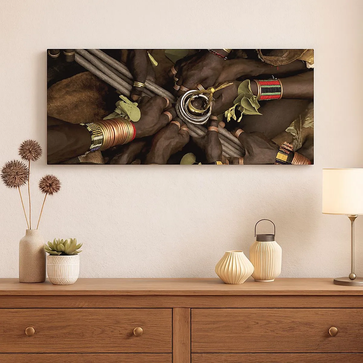 Obraz na płótnie - Jesteśmy razem - 100x40 cm