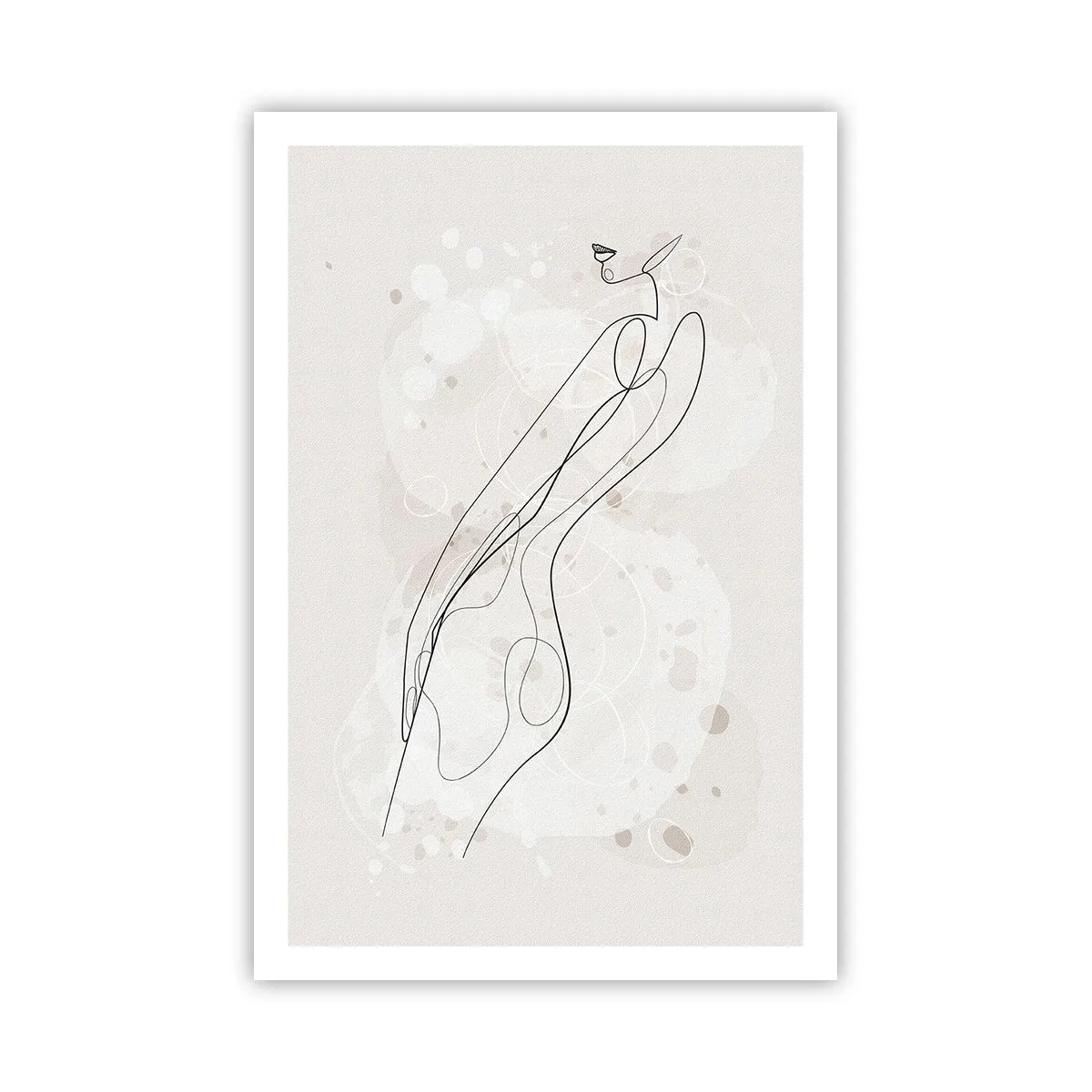 Plakat - Pobłądzić spojrzeniem - 61x91 cm