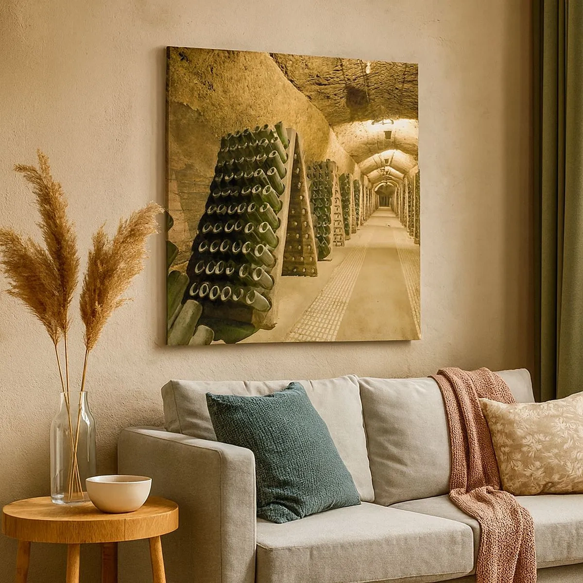 Obraz na płótnie - Narodziny smaku - 30x30 cm