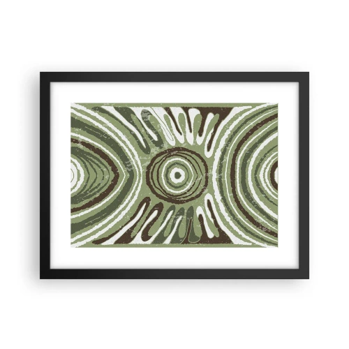 Plakat w czarnej ramie - Eksplozja emocji - 40x30 cm