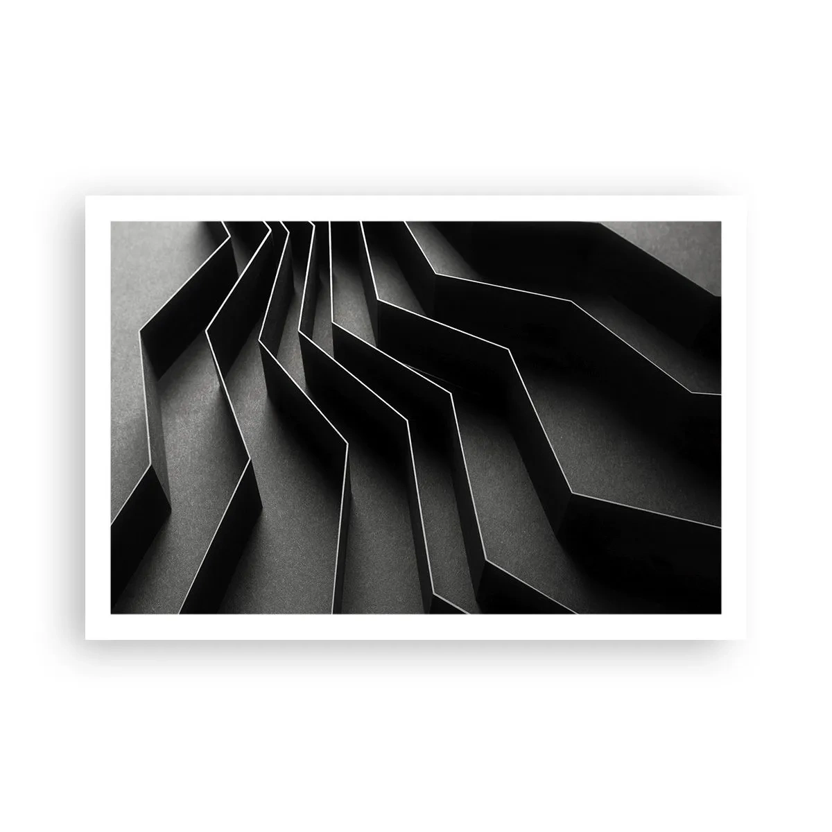 Plakat - Przestrzenny porządek - 91x61 cm