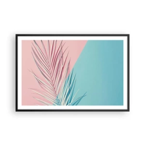 Plakat w czarnej ramie - Tropikalna impresja - 91x61 cm