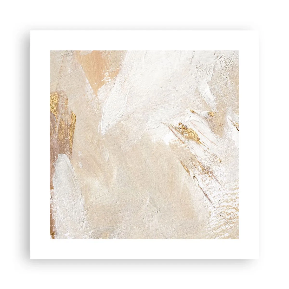 Plakat - Pastelowa kompozycja - 40x40 cm