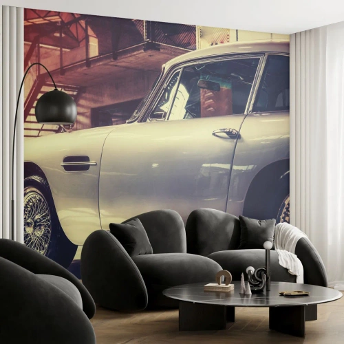 Fototapeta Premium Canvas - Klasyka się nie starzeje - Samochód, Motoryzacja, Vintage - 350x256 cm