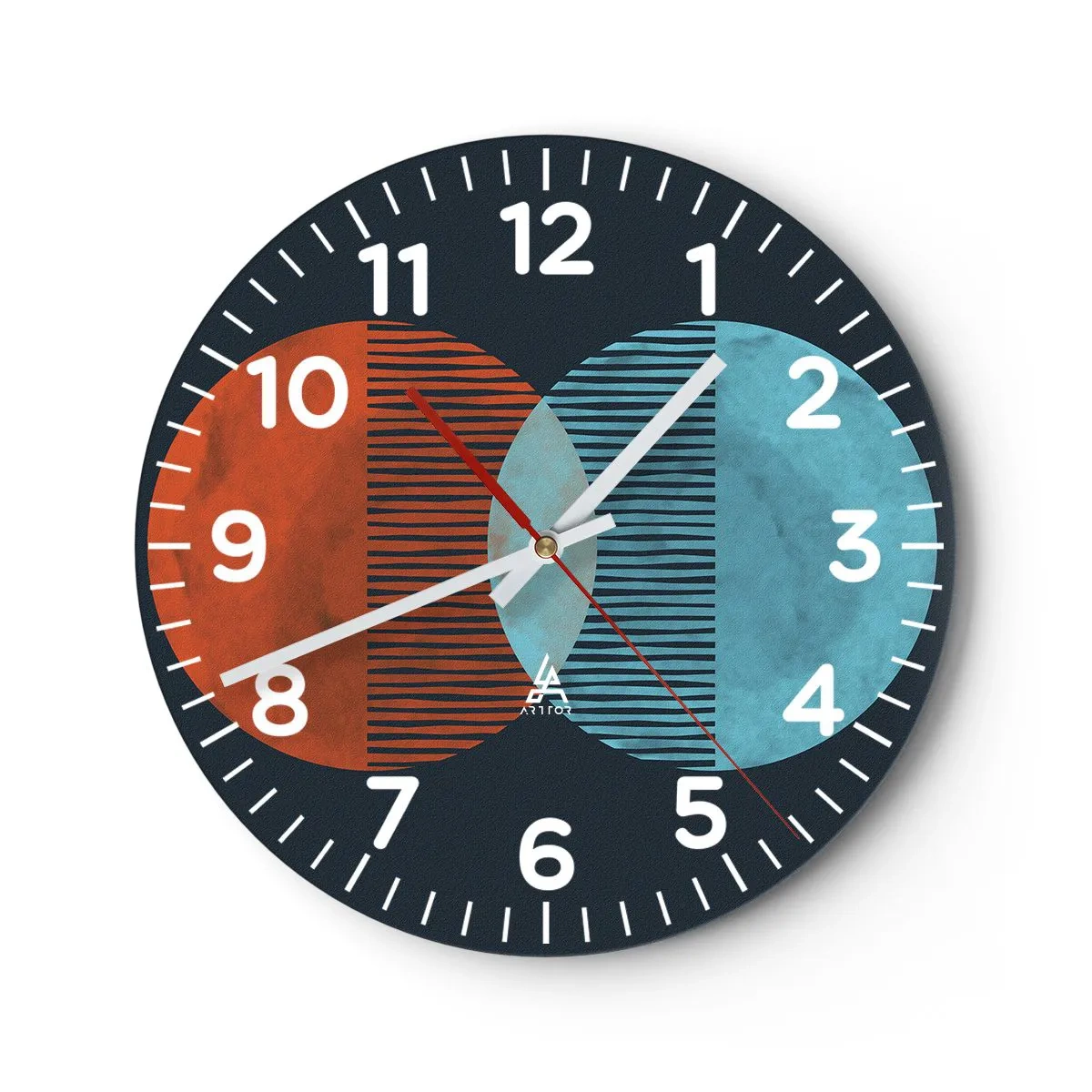 Zegar ścienny - Astronomiczna fantazja - 30x30 cm