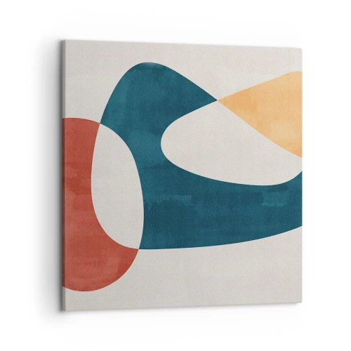Obraz na płótnie - Wpływy i metamorfozy - 50x50 cm