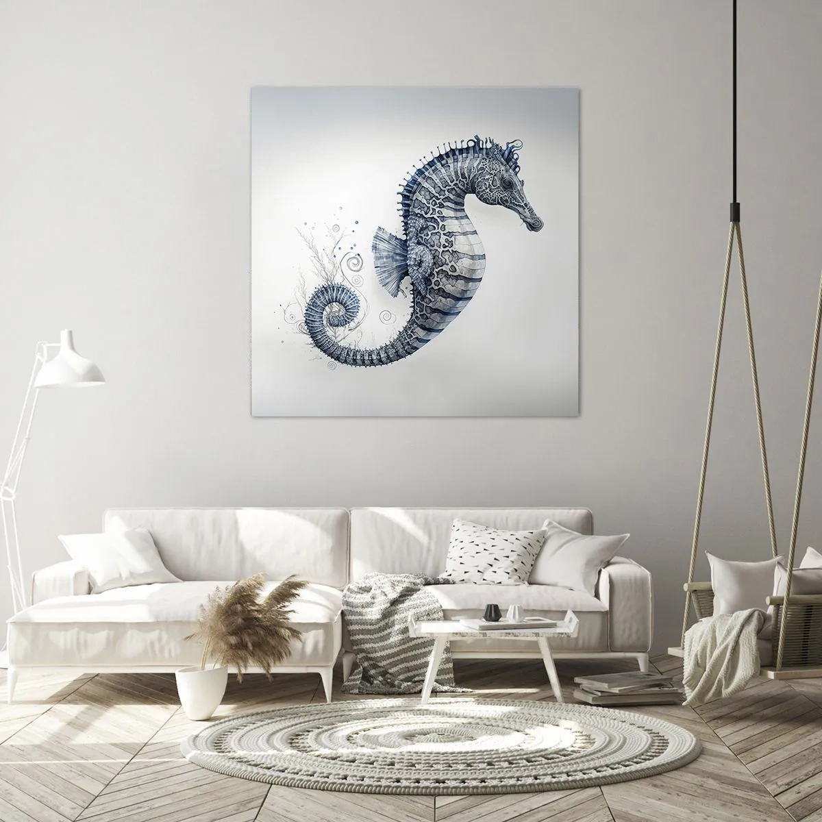 Obraz na płótnie - Subtelny żart natury - 60x60 cm