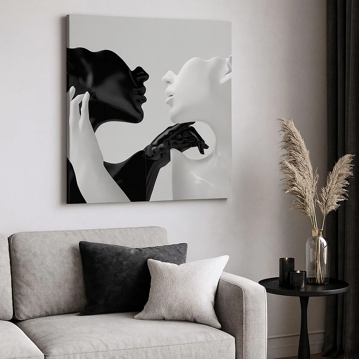 Obraz na płótnie - Przyciąganie – pożądanie - 30x30 cm