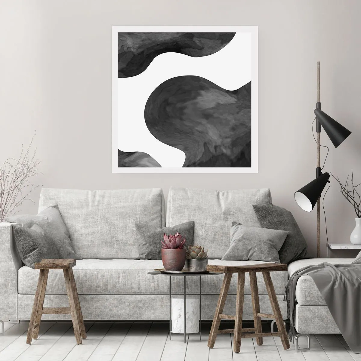 Plakat - Droga Mleczna - 60x60 cm
