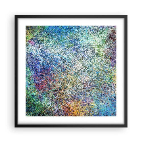 Plakat w czarnej ramie - To nie takie proste - 50x50 cm