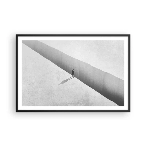 Plakat w czarnej ramie - Jasny cel - 91x61 cm