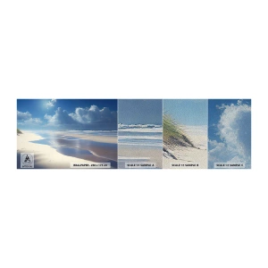 Fototapeta Próbka Premium Sand - Rajskie wakacje - Plaża, Ocean, Wakacje - 100x30 cm
