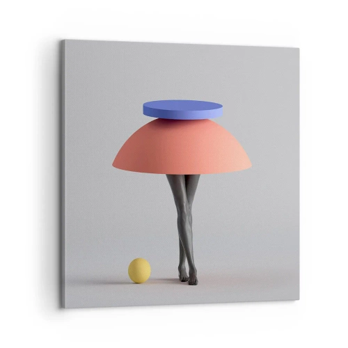 Obraz na płótnie - Kompozycja surrealistyczna - 60x60 cm