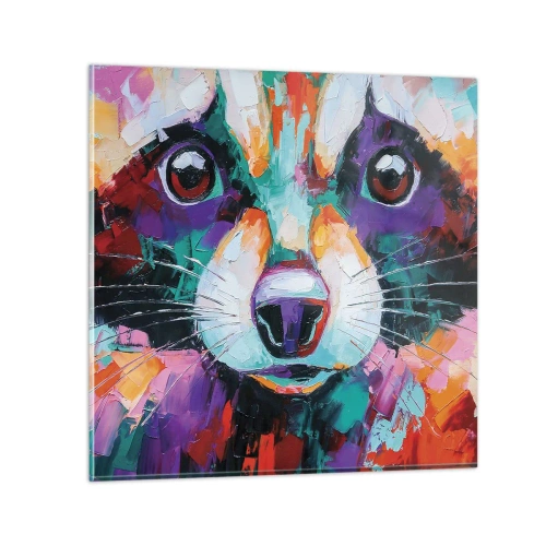 Obraz na szkle - Tylko dobre emocje - 70x70 cm